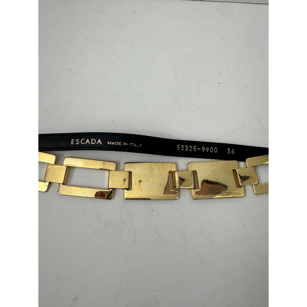 Vintage Escada Gold Belt